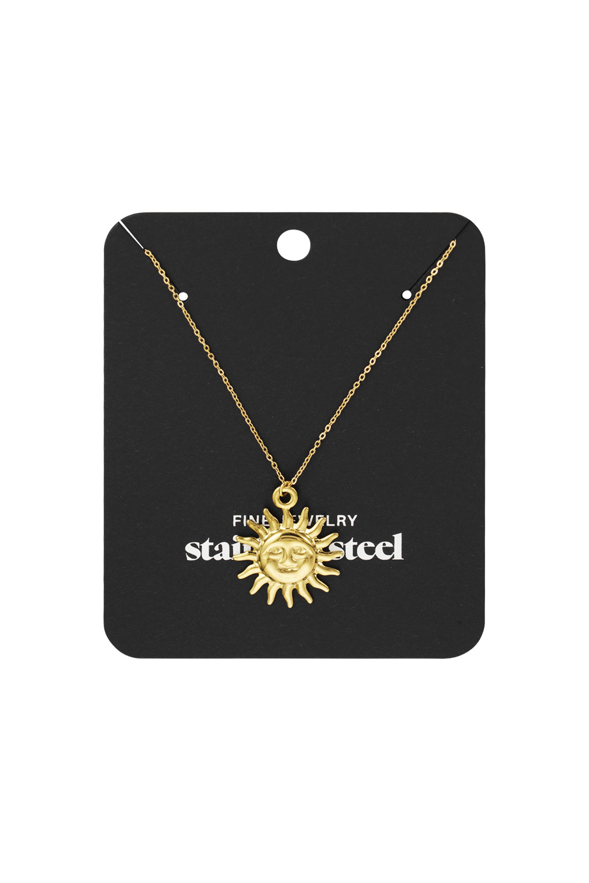 Golden Hour Babe ketting - goud Afbeelding3