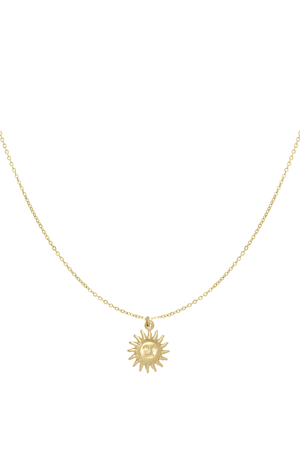 Collana sole eterno - oro h5 