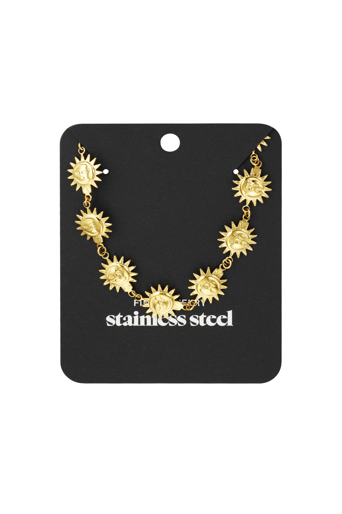 Collana Golden Sunshine - oro h5 Immagine3