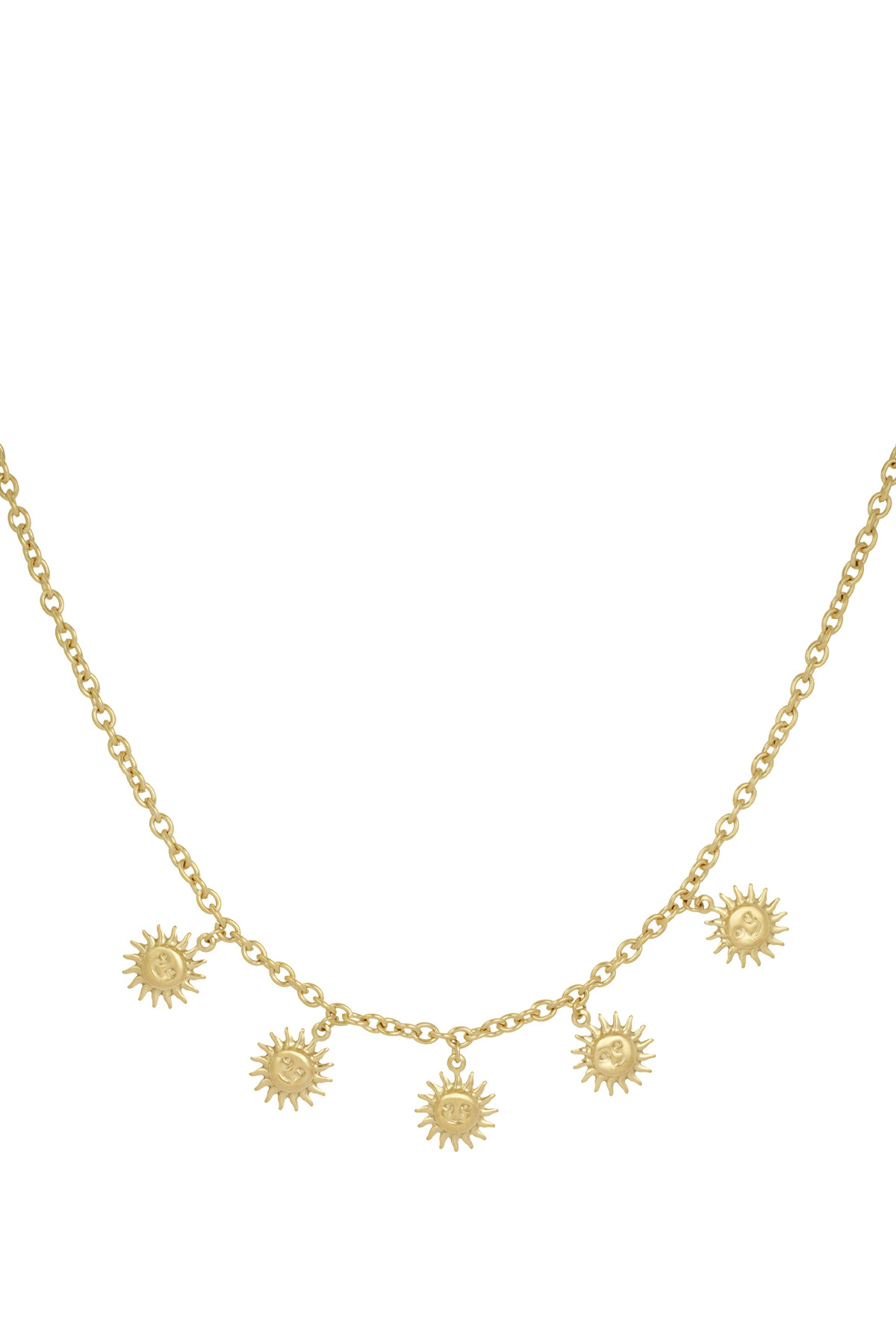 Necklace golden glow - gold h5 