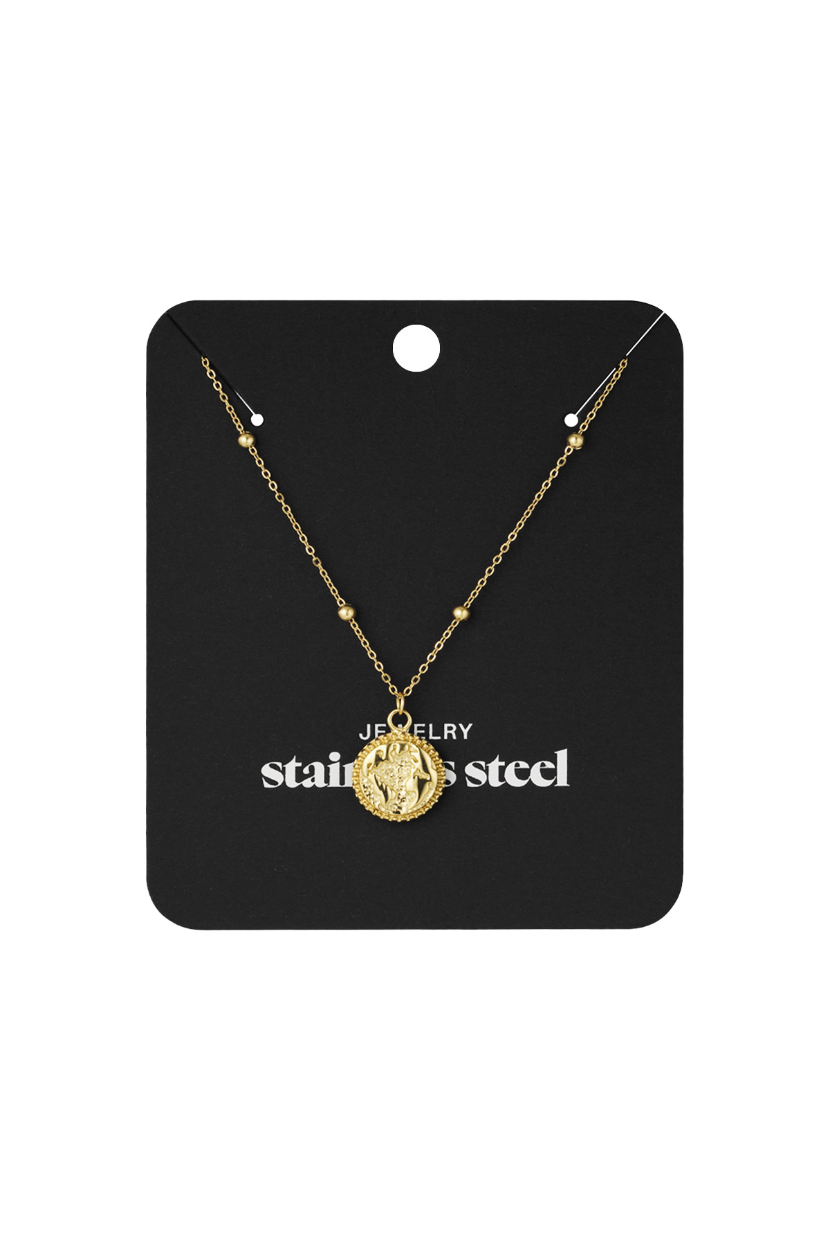 treasure charm ketting - goud h5 Afbeelding3