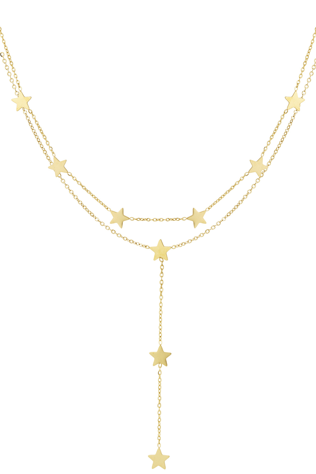 Enchanted necklace - gold h5 