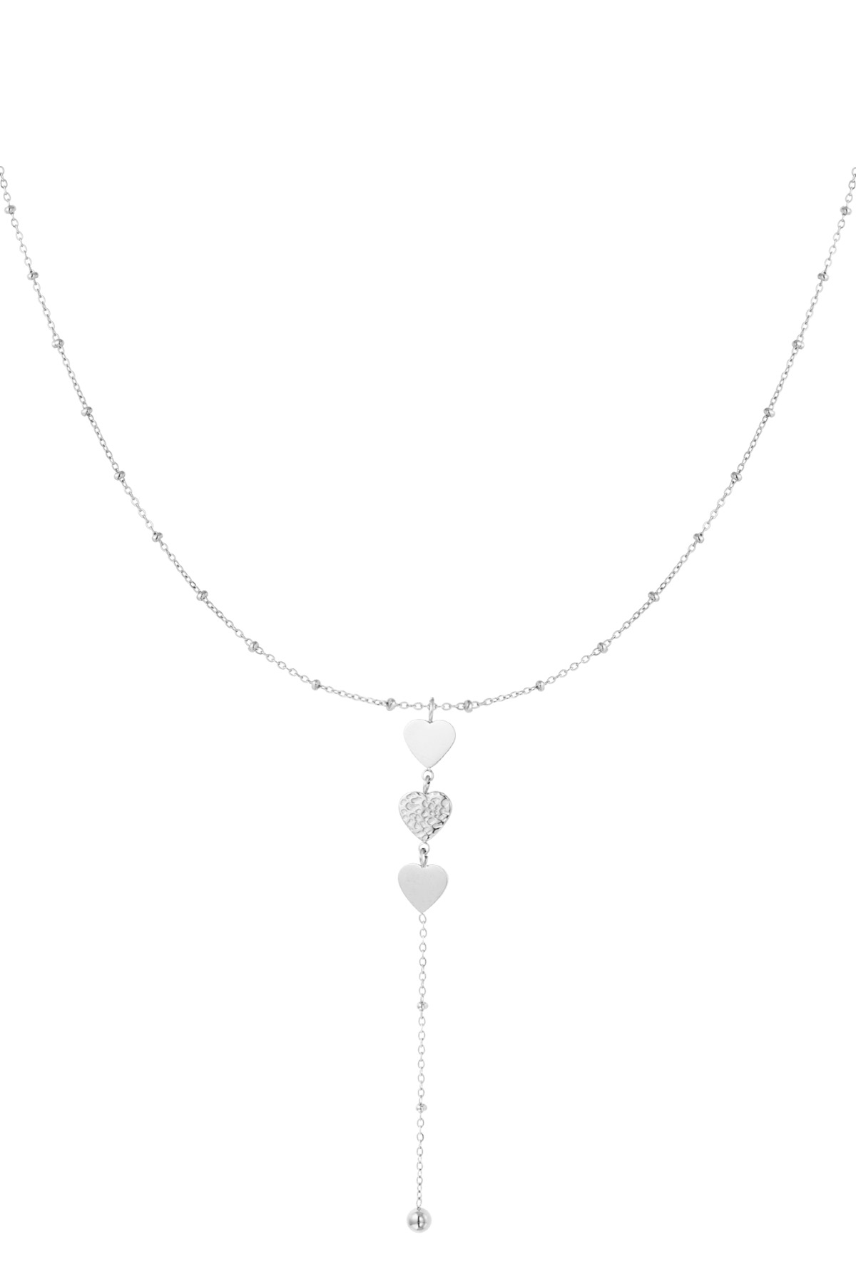 Forever yours necklace - silver h5 