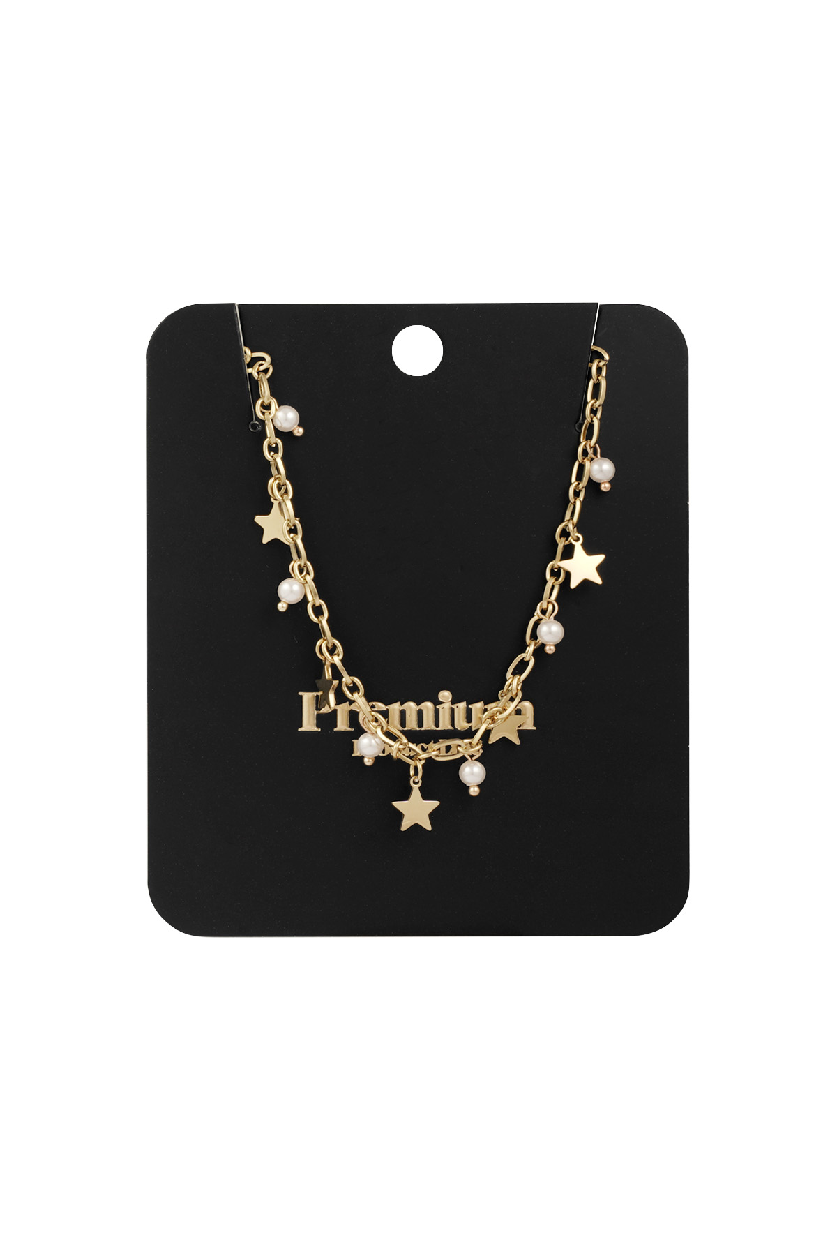 Starry night necklace - gold h5 Picture3