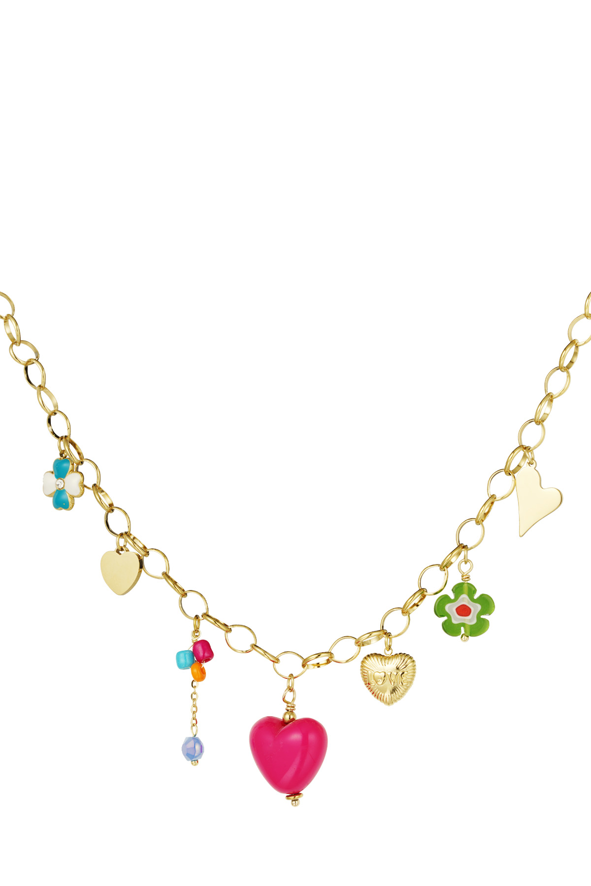 American dream necklace - Gold color 2