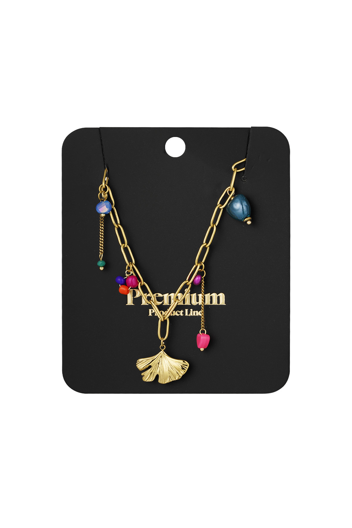 Collar Paradise Charm - oro h5 Imagen2