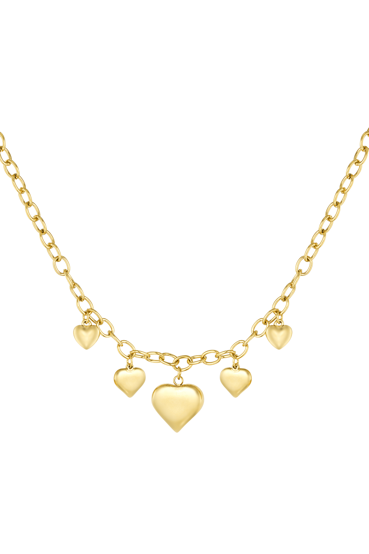 Collar de amor infinito - oro h5 