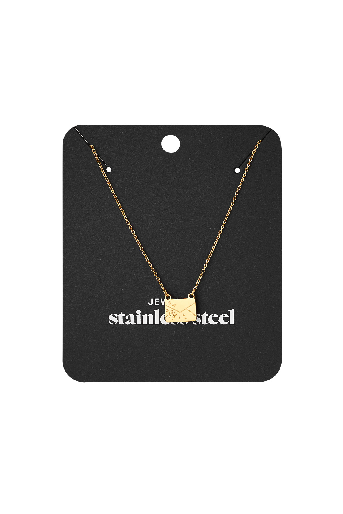 Secret note necklace - gold h5 Picture3