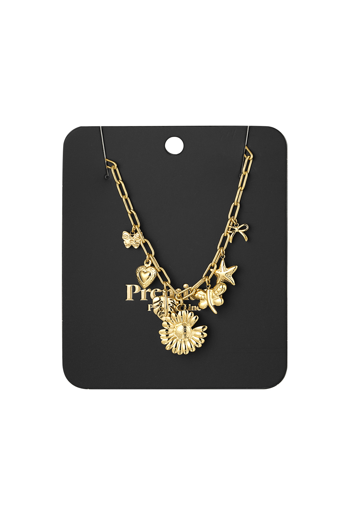 Botanical bliss necklace - gold h5 Picture2