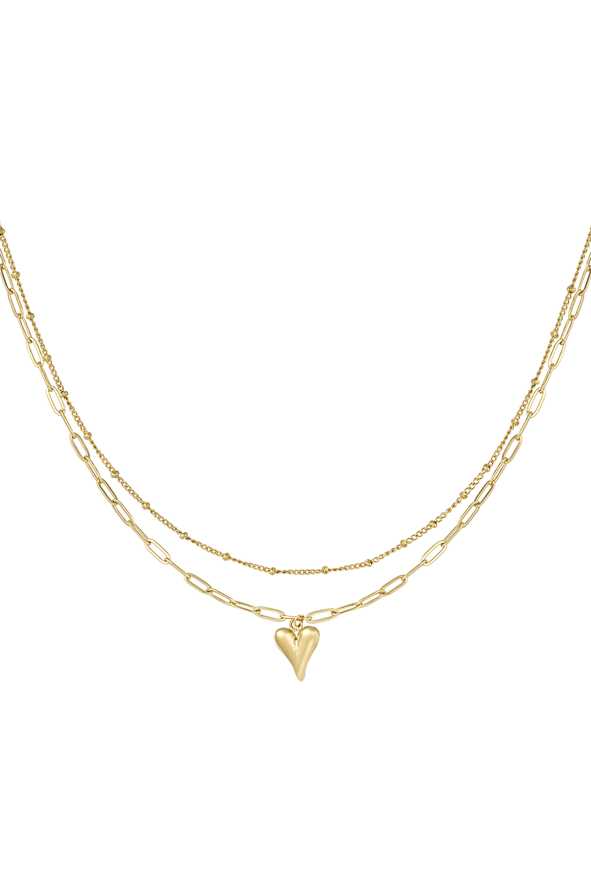 Loving layers ketting - goud h5 