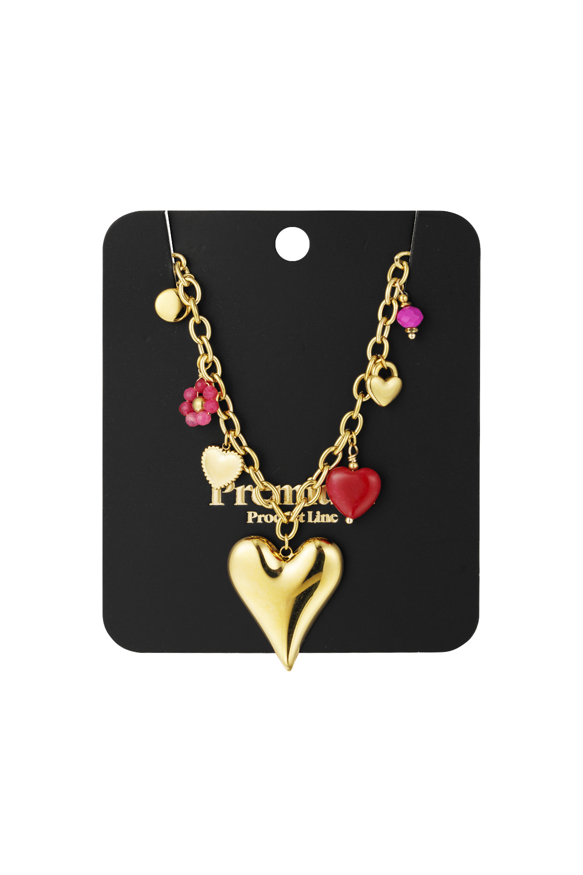 Charm & chill necklace - Fuchsia h5 Picture3