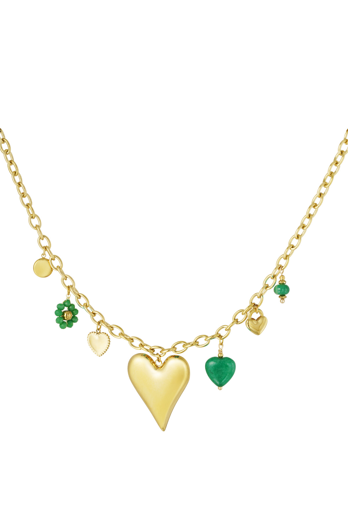 Charm & Chill Necklace - Gold Color h5 