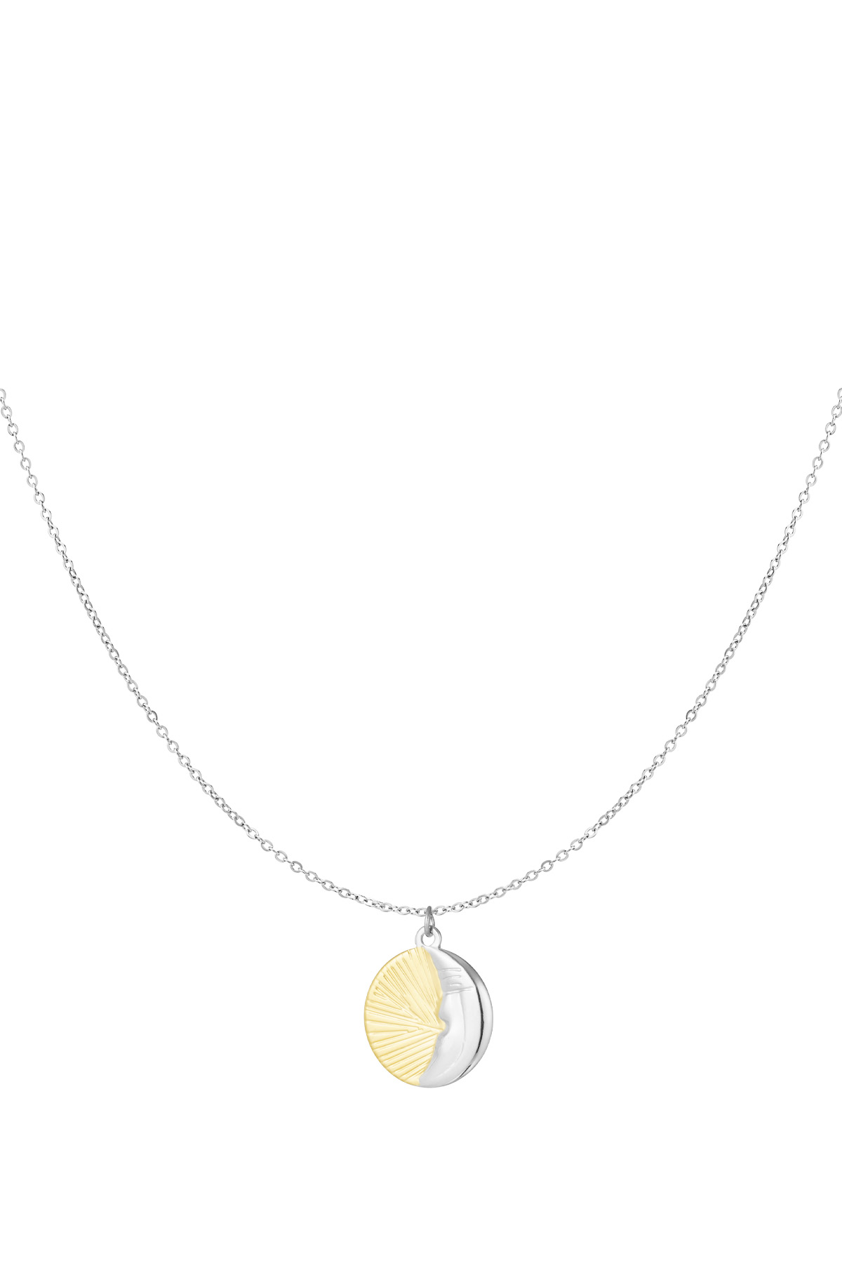 Moonrise necklace - gold silver 