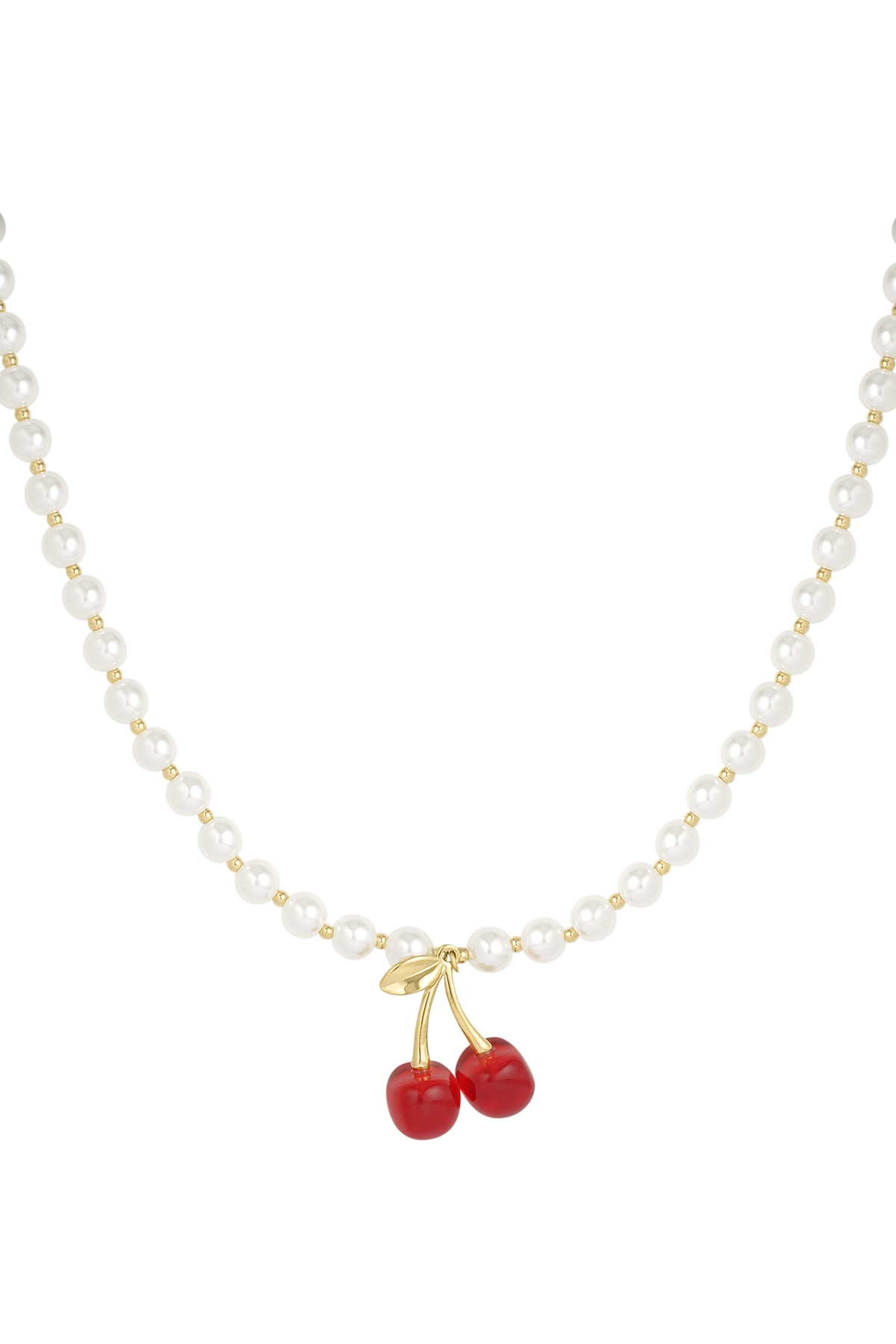 Cherry on top necklace - gold h5 