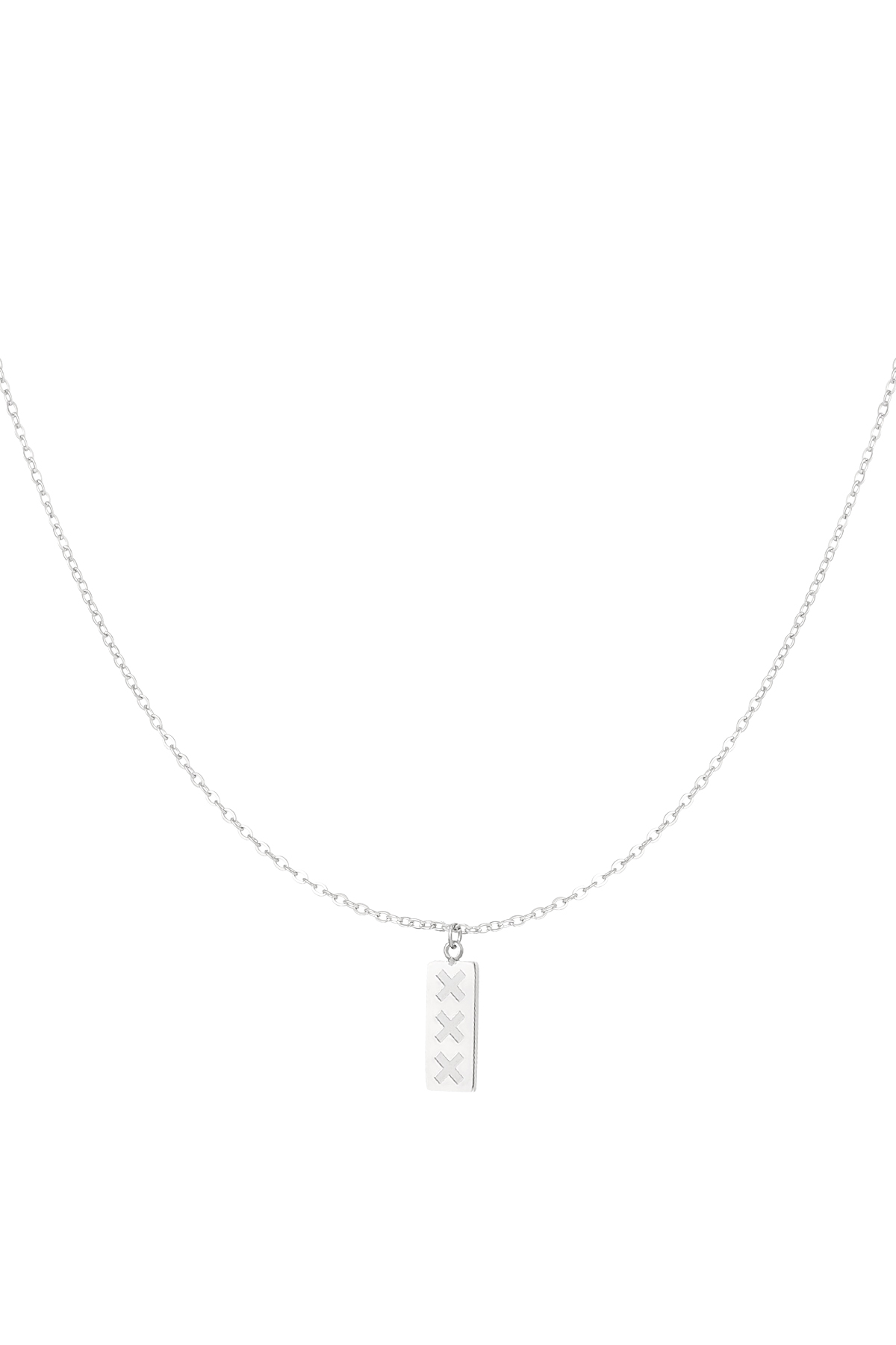 Collier Amsterdam X - argent h5 