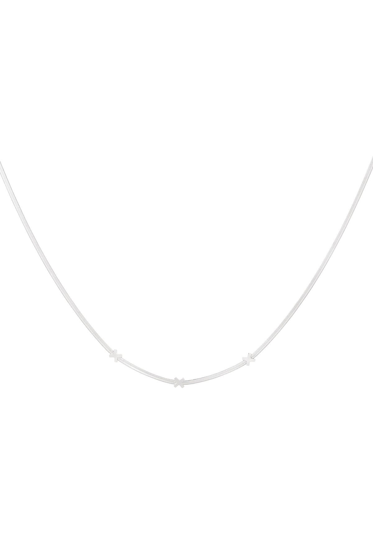 Triple X Amsterdam necklace - silver h5 