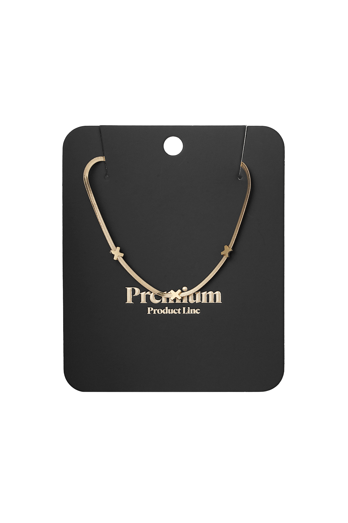 Triple X Amsterdam necklace - gold h5 Picture3