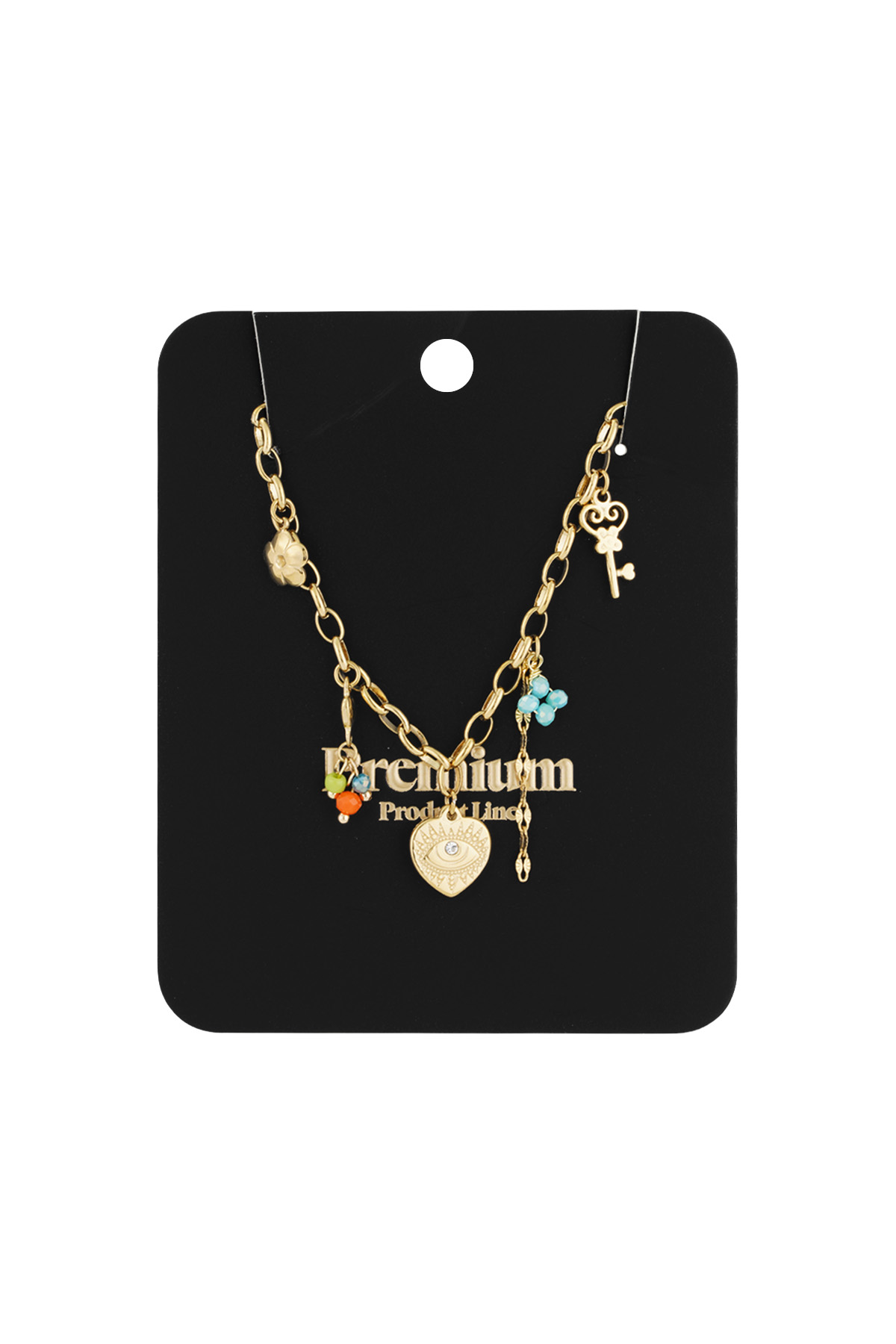 Secret Love necklace - Gold color h5 Picture2