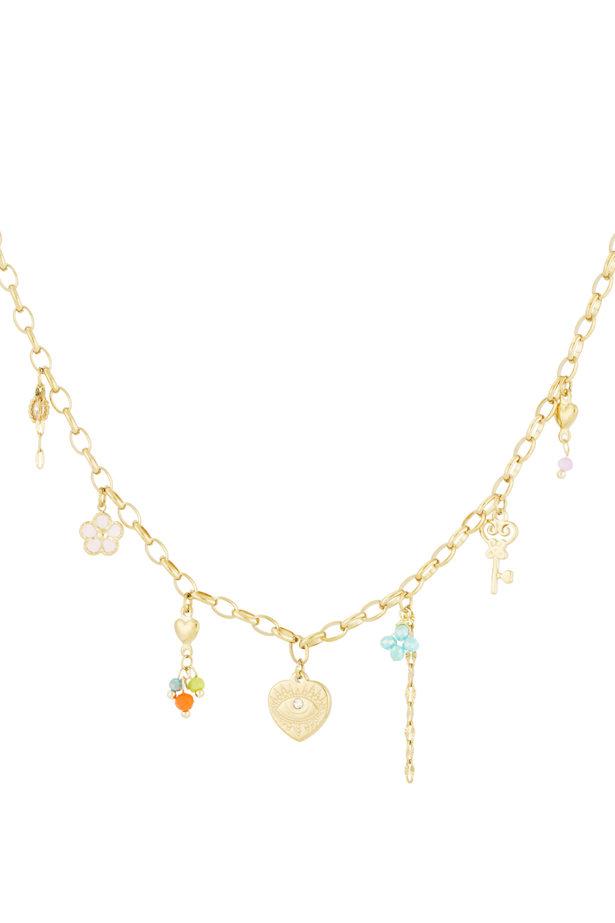 Secret Love ketting - Goud kleur 2