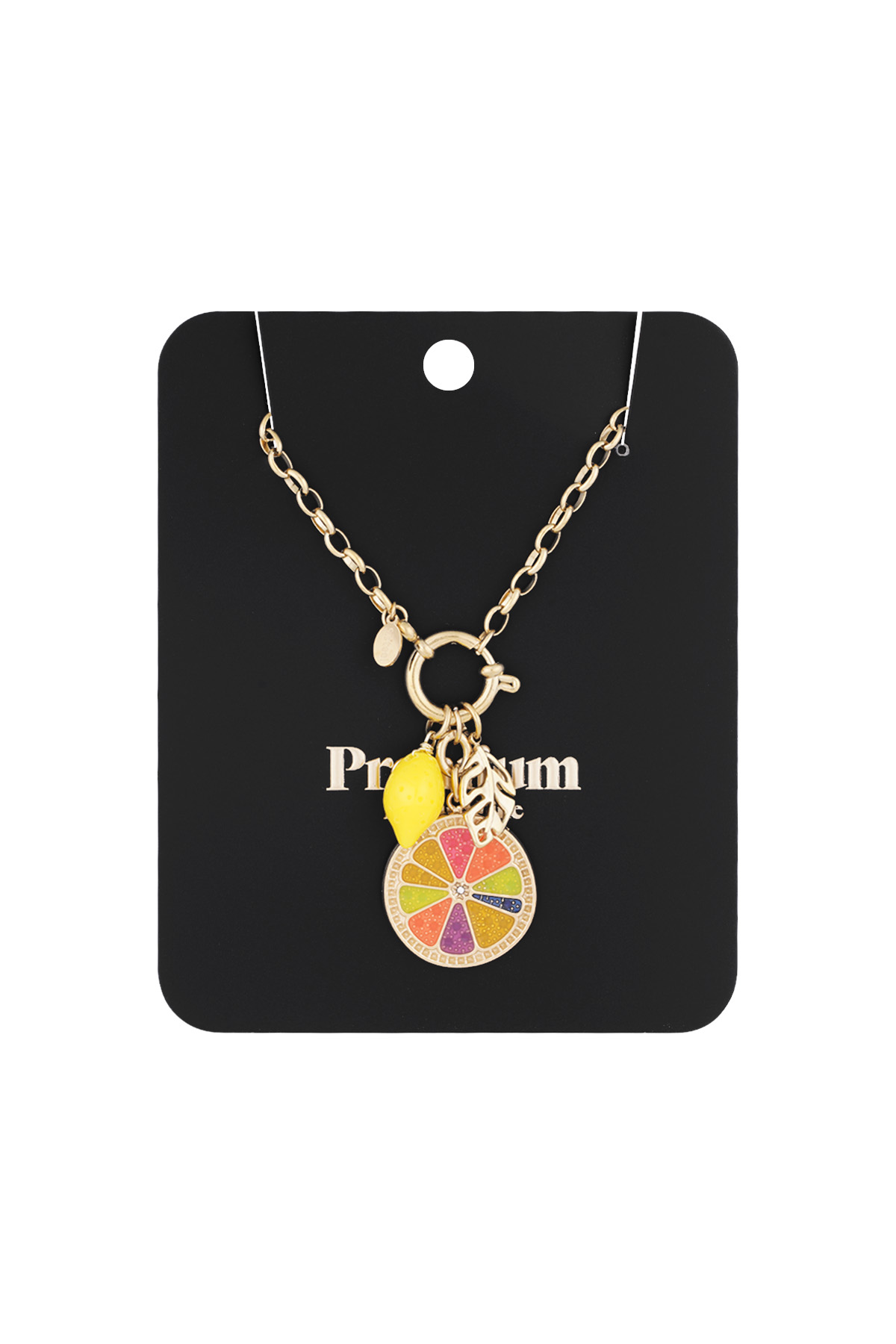 Fruit fusion necklace - Gold color h5 Picture2