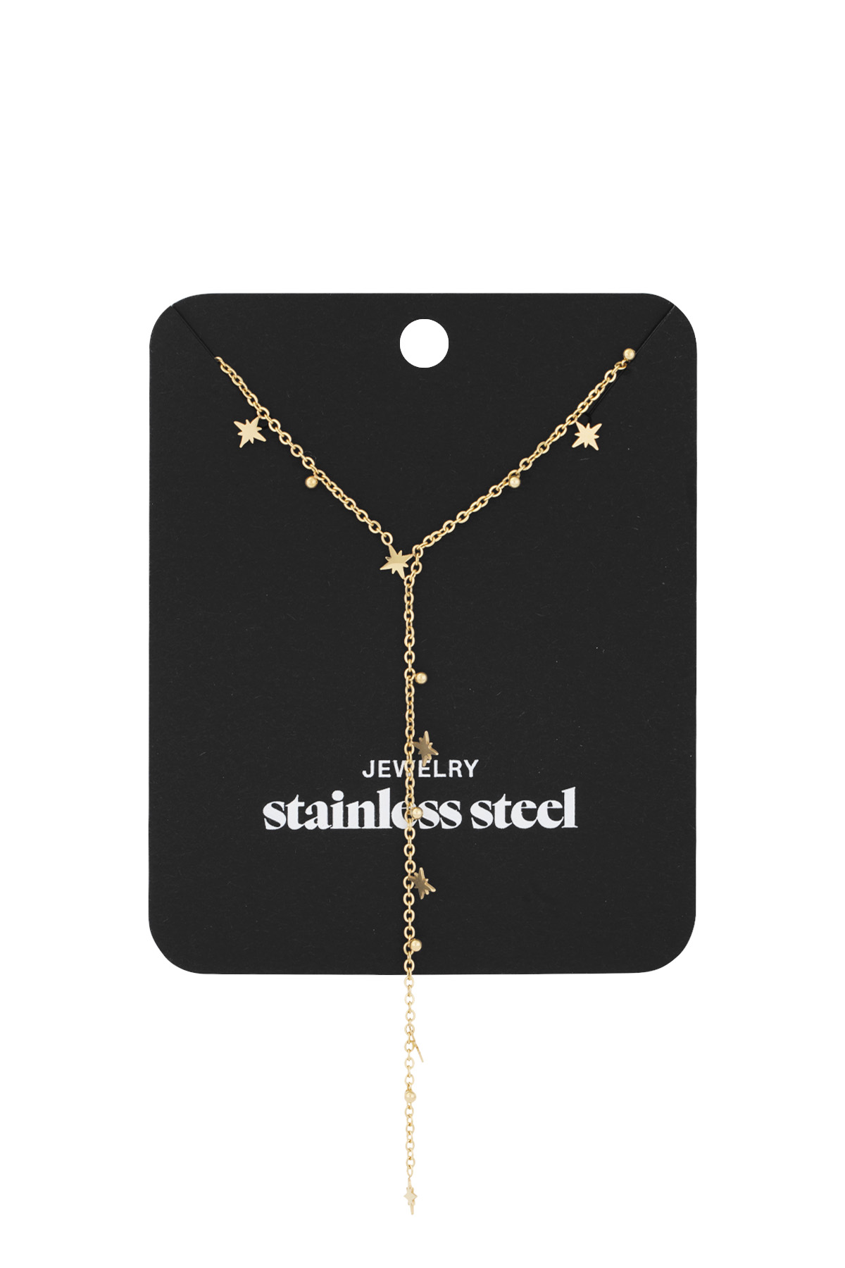 Shining stars necklace - Gold color h5 Picture2