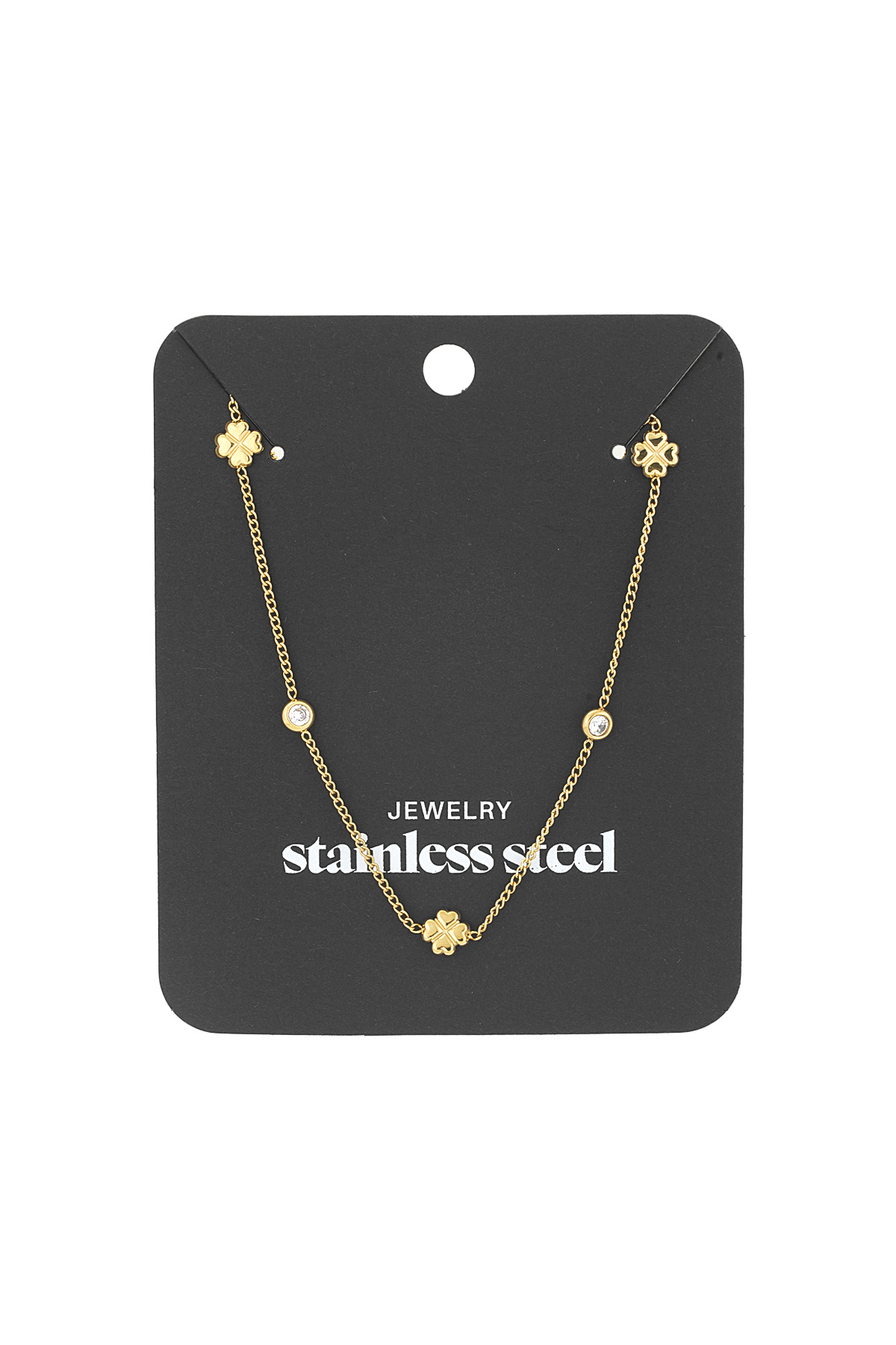 Gleaming luck necklace - Gold color h5 Picture2