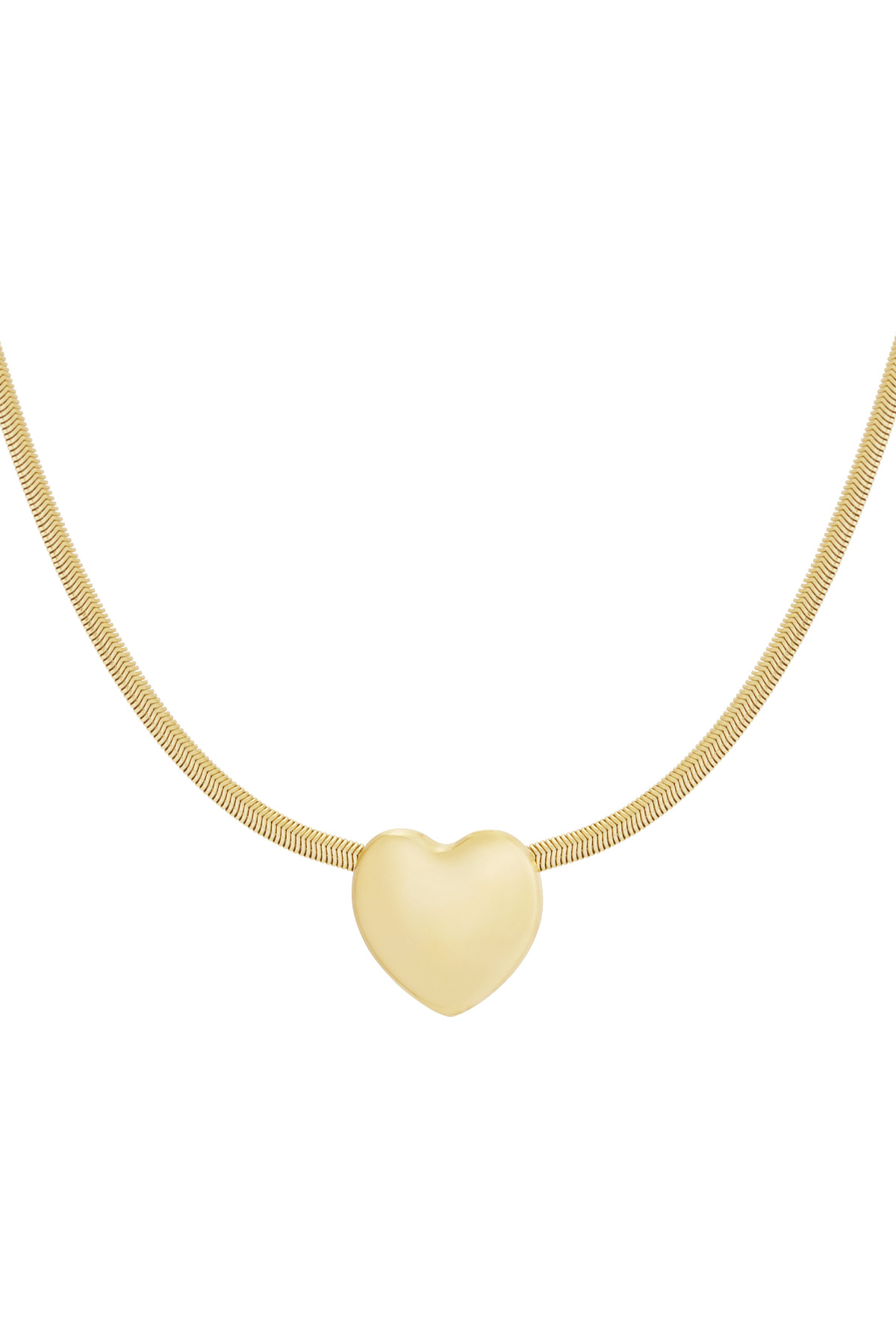 Love affair necklace - Gold color h5 