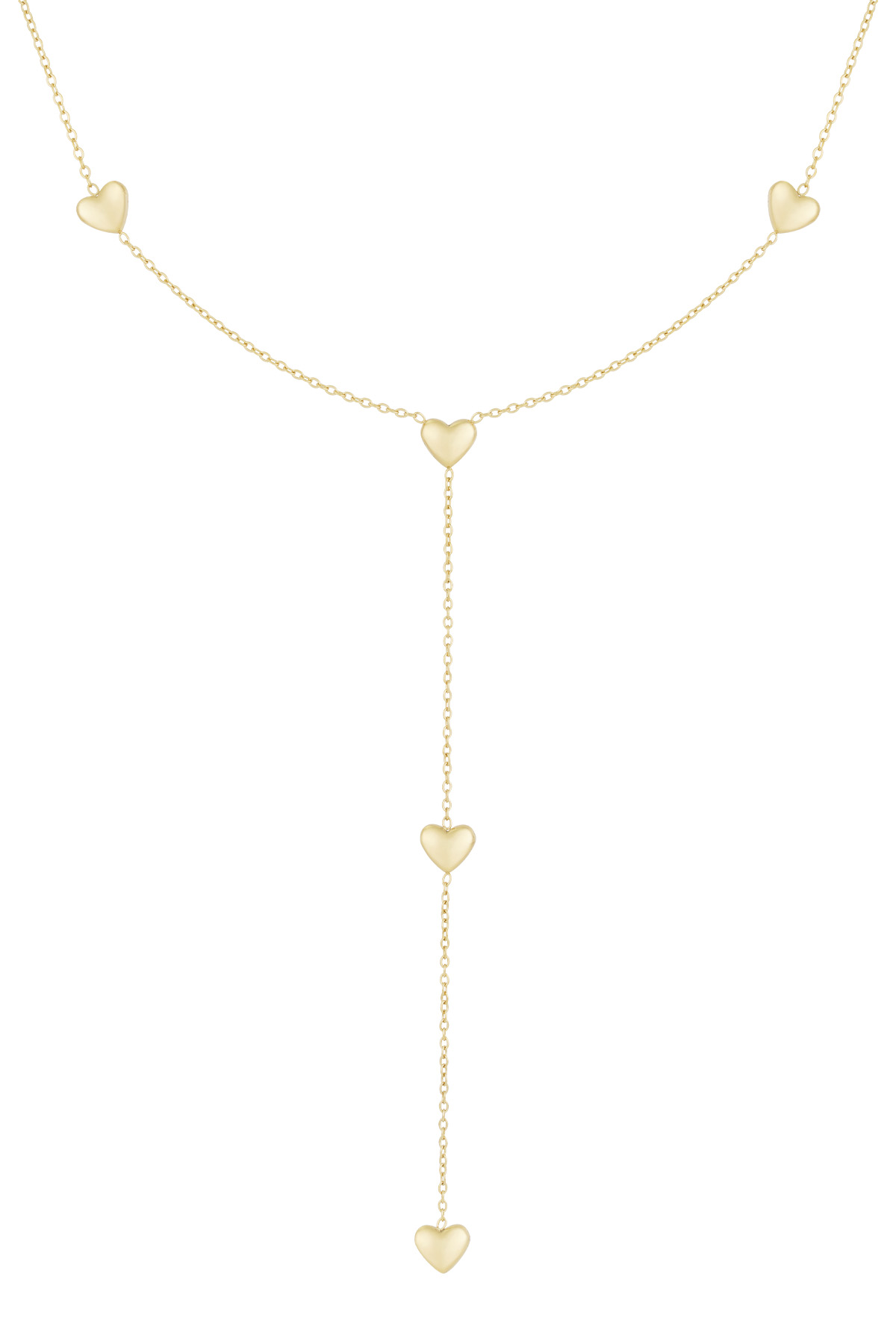 Endless love necklace - Gold color 2