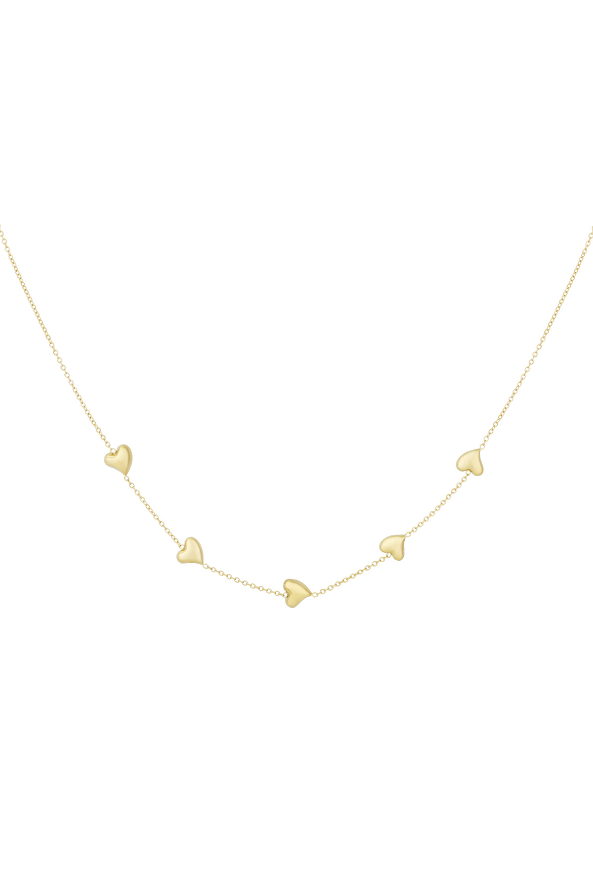 Sweet affection necklace - Gold color