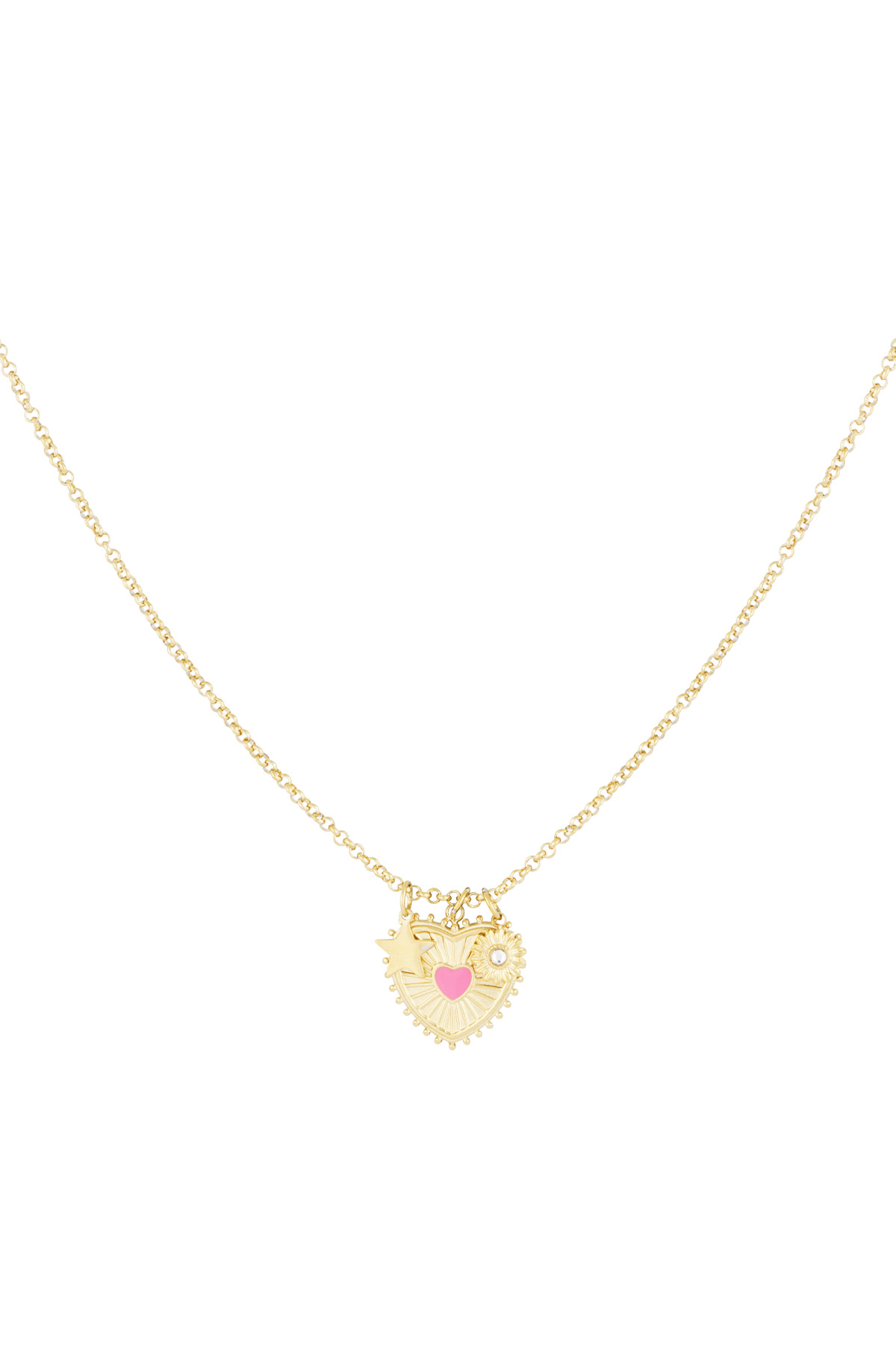 Love blossom necklace - Gold color 2