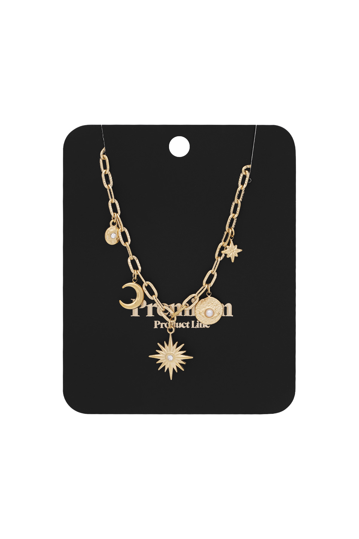 Shine bright necklace - Gold color h5 Picture2