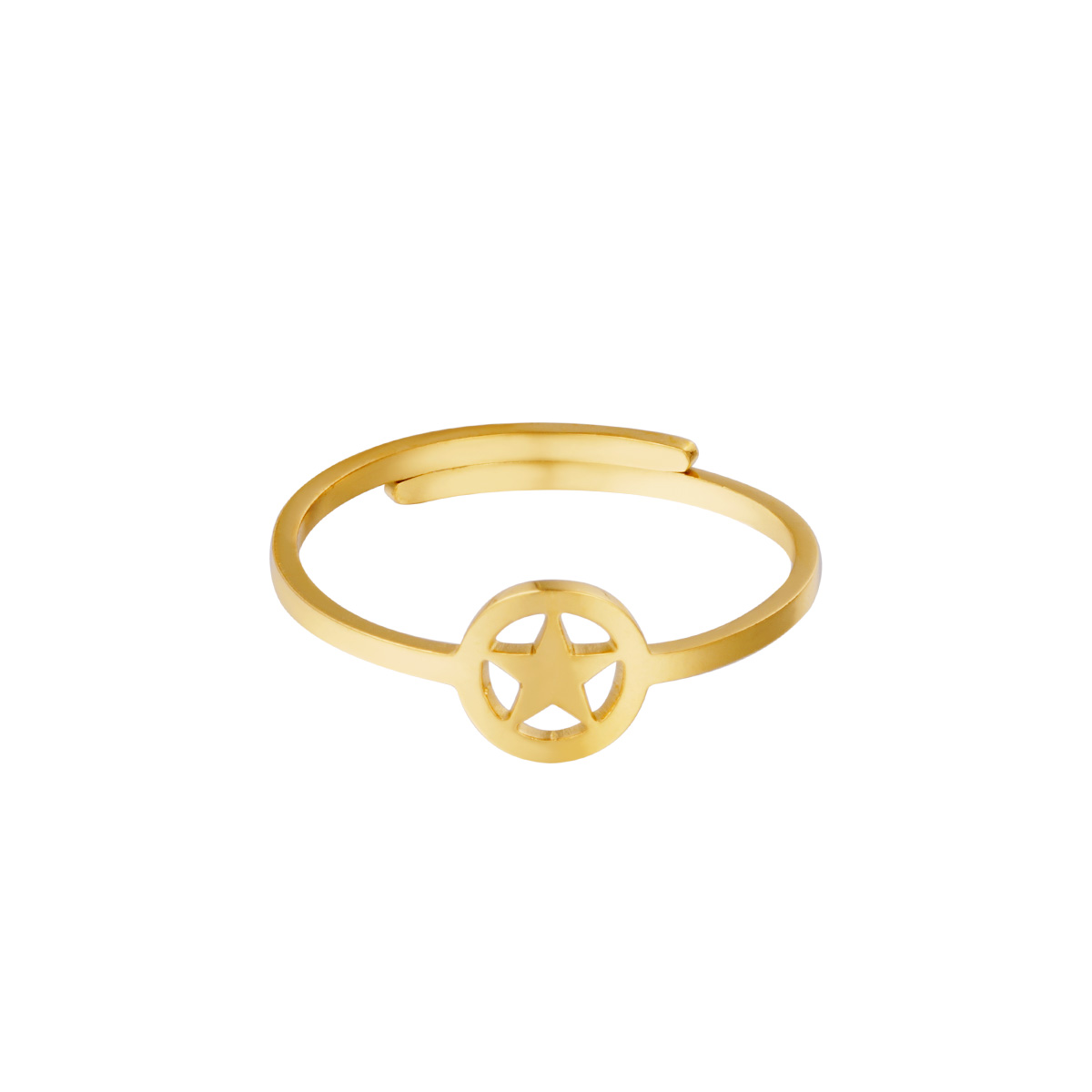 Adjustable ring open star h5 