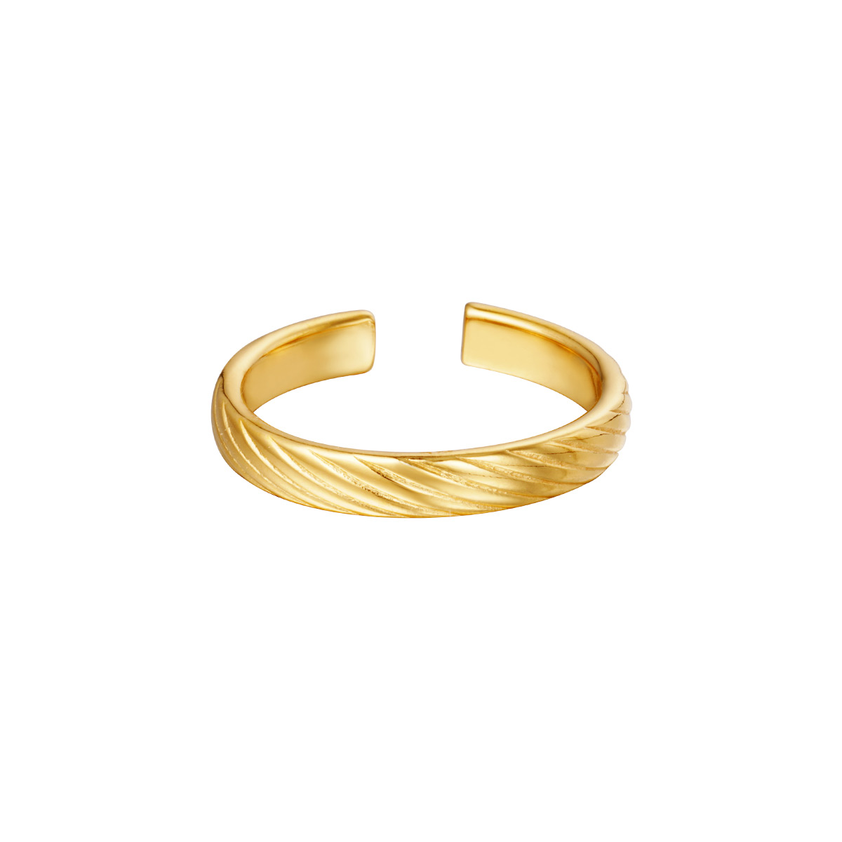 Adjustable ring twisted pattern h5 