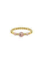 Pink & Gold / One size Resim5