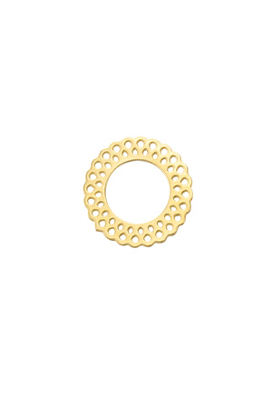 Charm graceful round - gold h5 