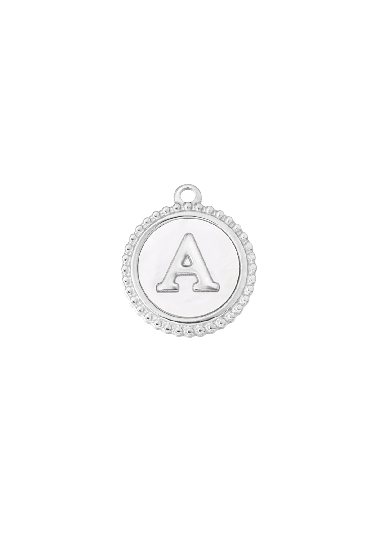 Charm elegant A - gümüş/beyaz h5 