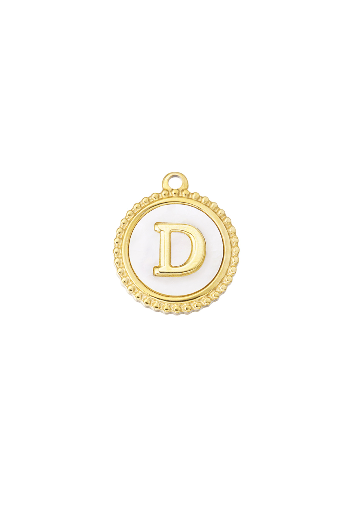 Oro / Charm elegante D - dorado/blanco Imagen37