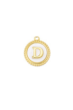 Oro / Charm elegante D - dorado/blanco Imagen34