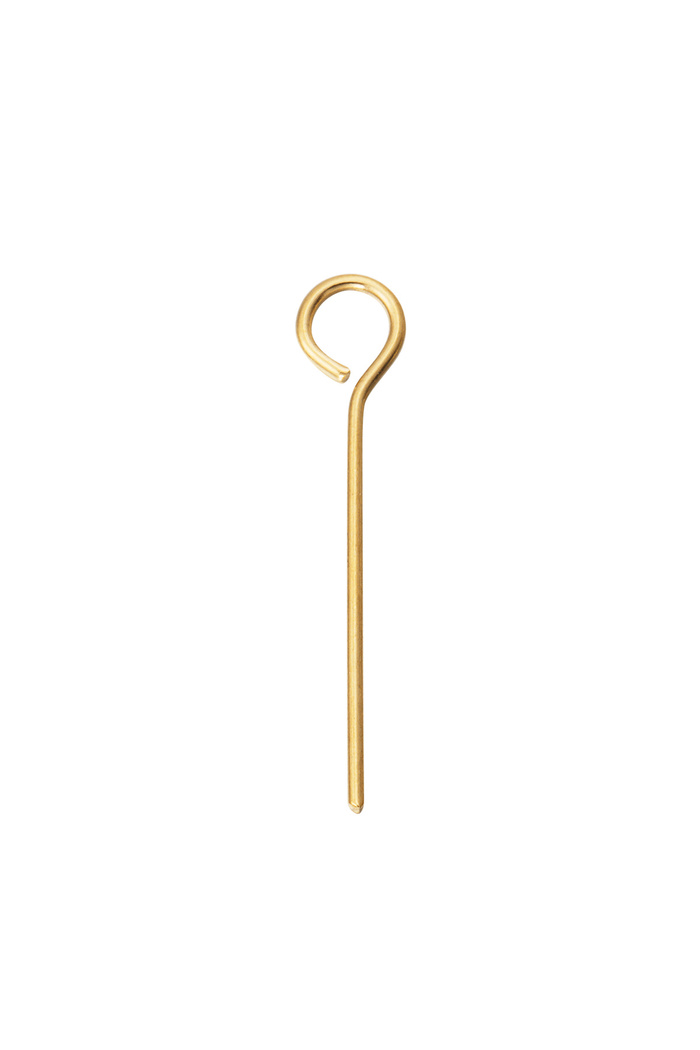 DIY loop curved needle 1.8 - gold 