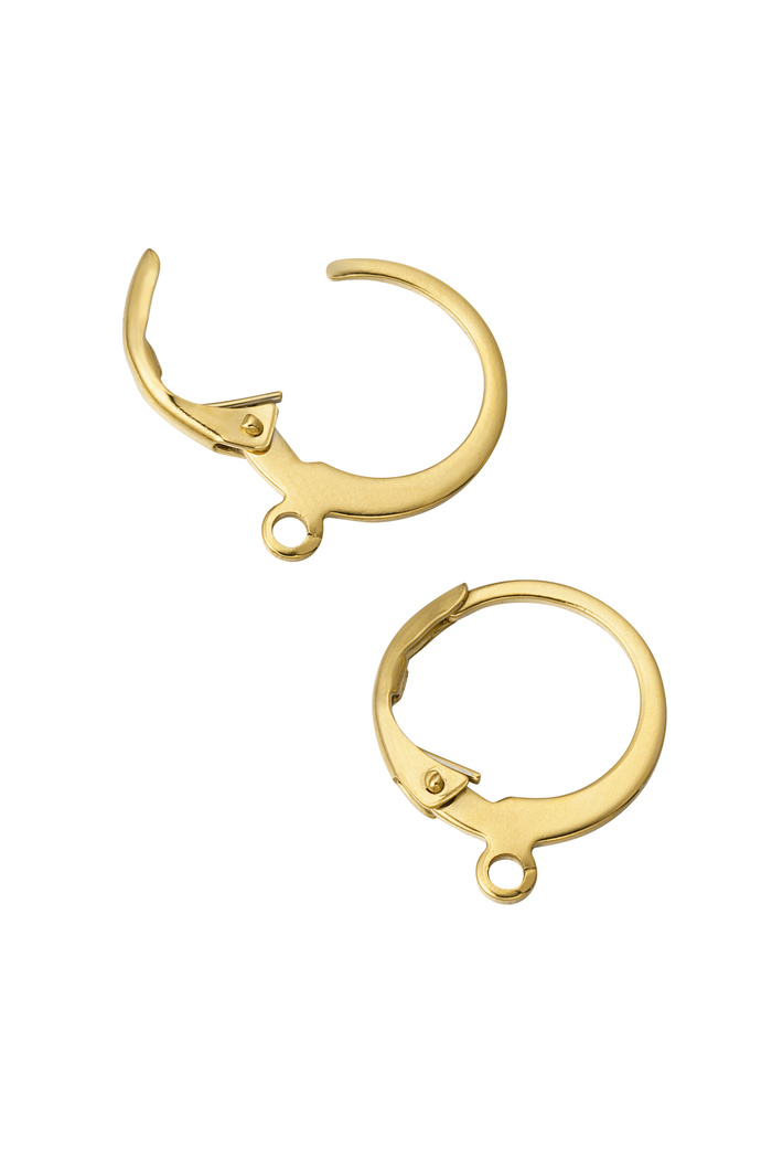 DIY earring small - gold 