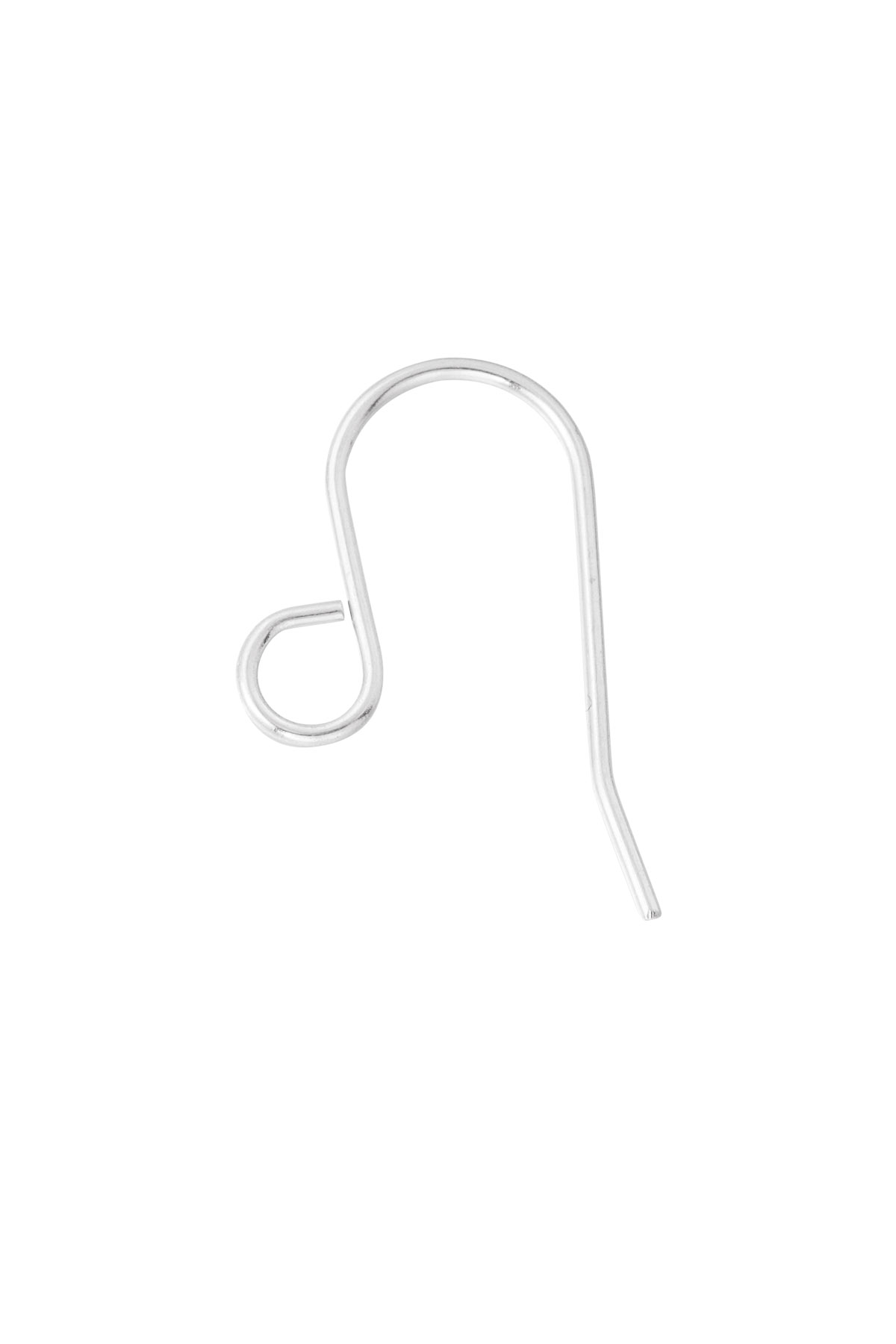 Earhook ball small - silver h5 