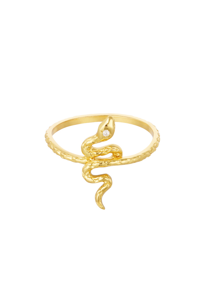 One size Ring with Snake - 925 silver 