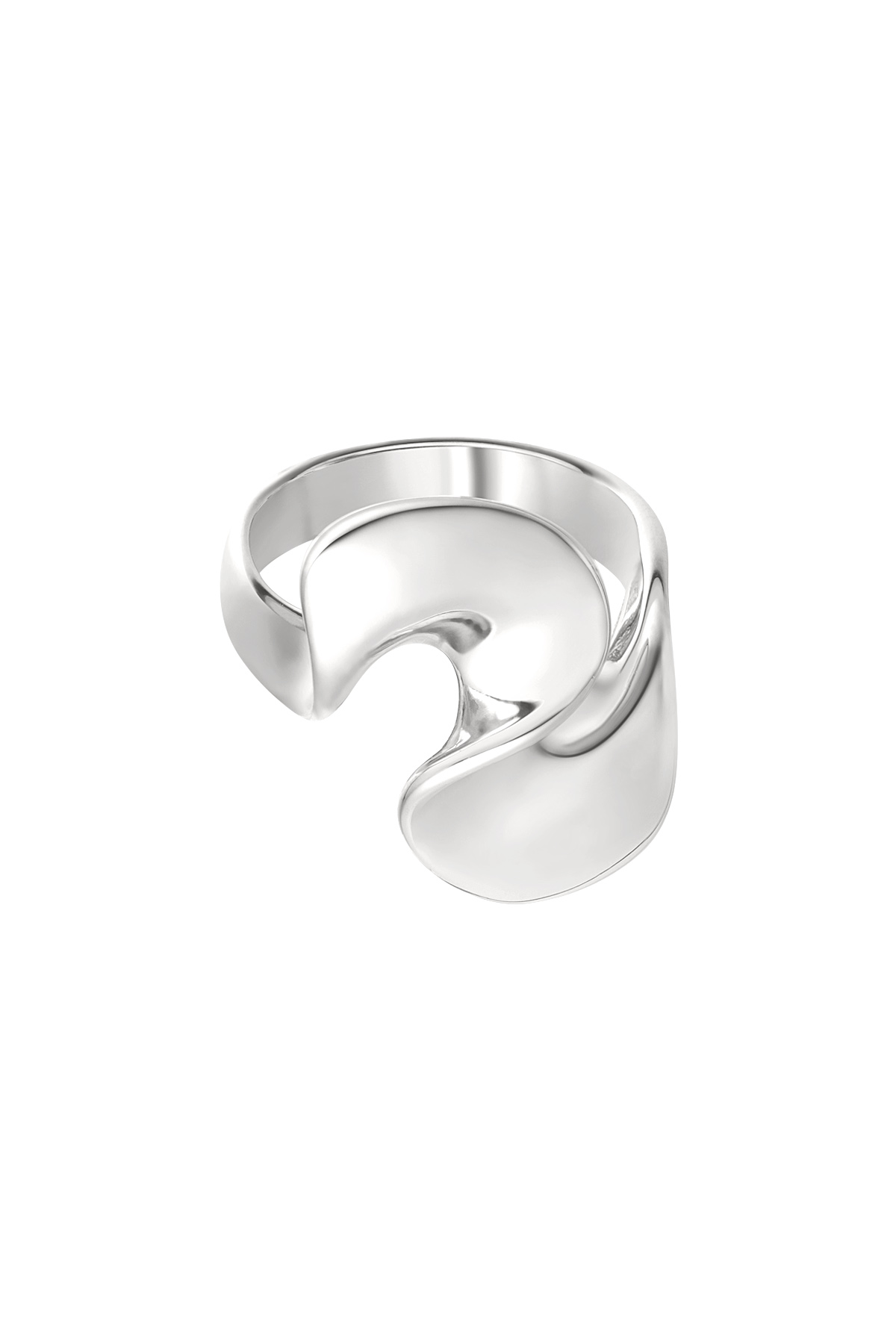 Ring twist - zilver h5 