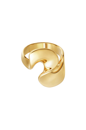 Ring twist - gold h5 