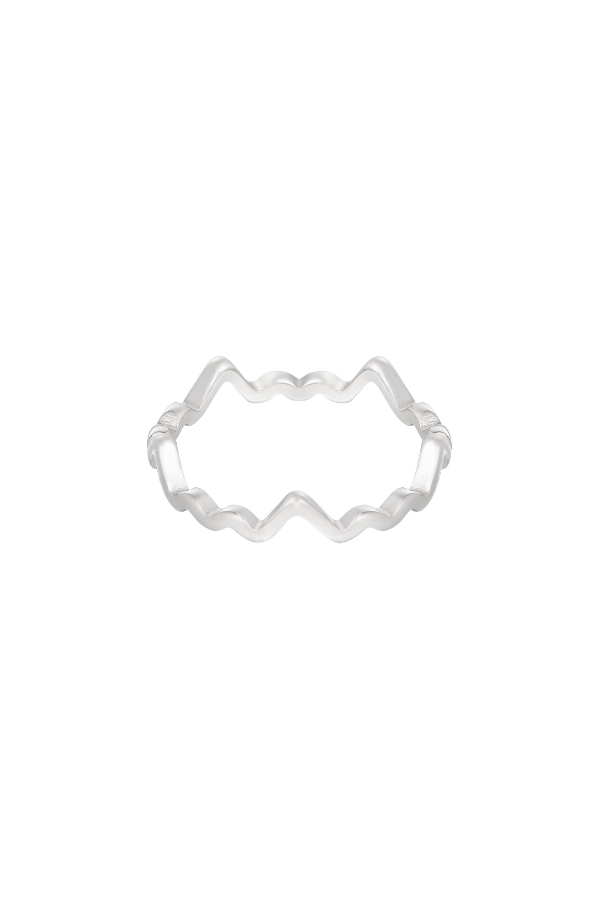 Ring aesthetic - zilver 
