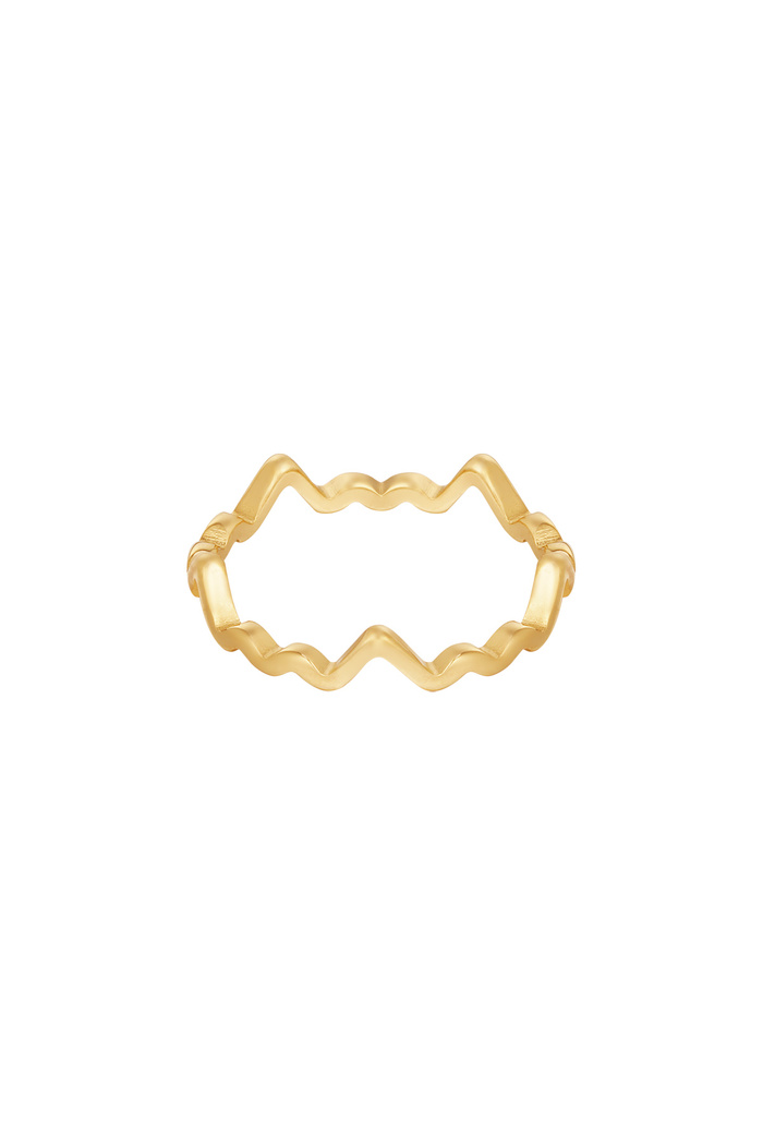 Estética del anillo - oro 