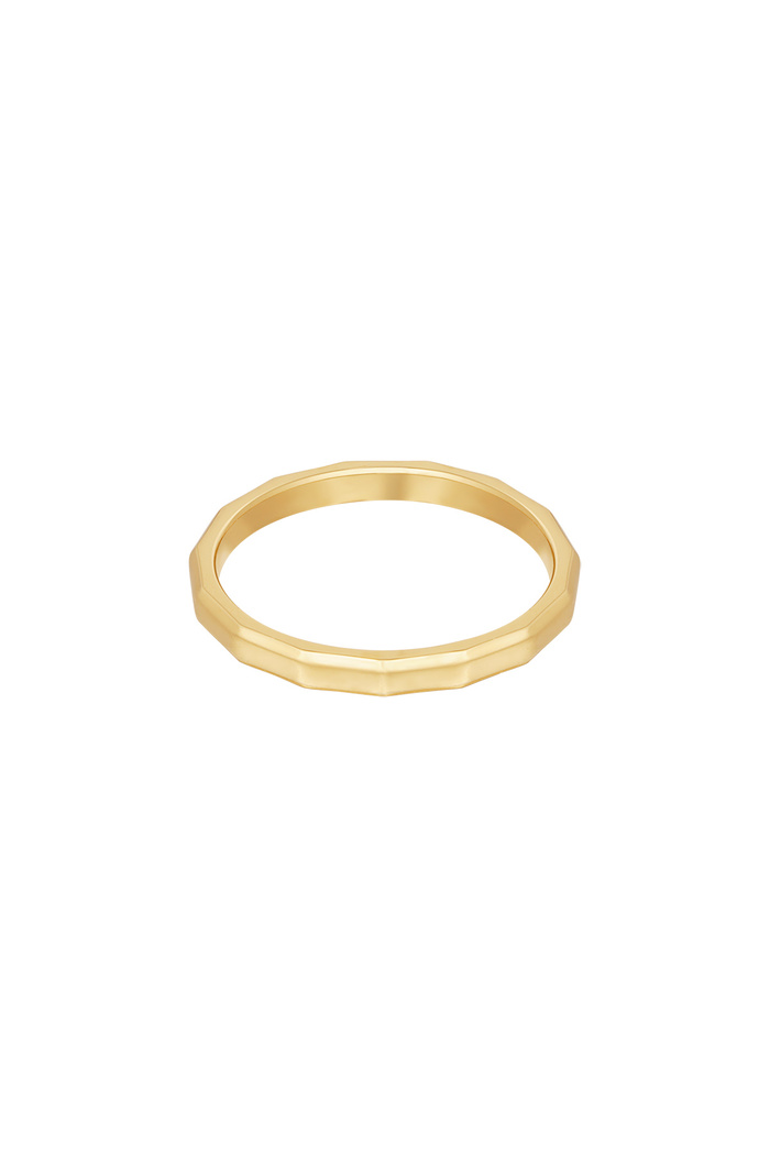 Ring angular - gold 