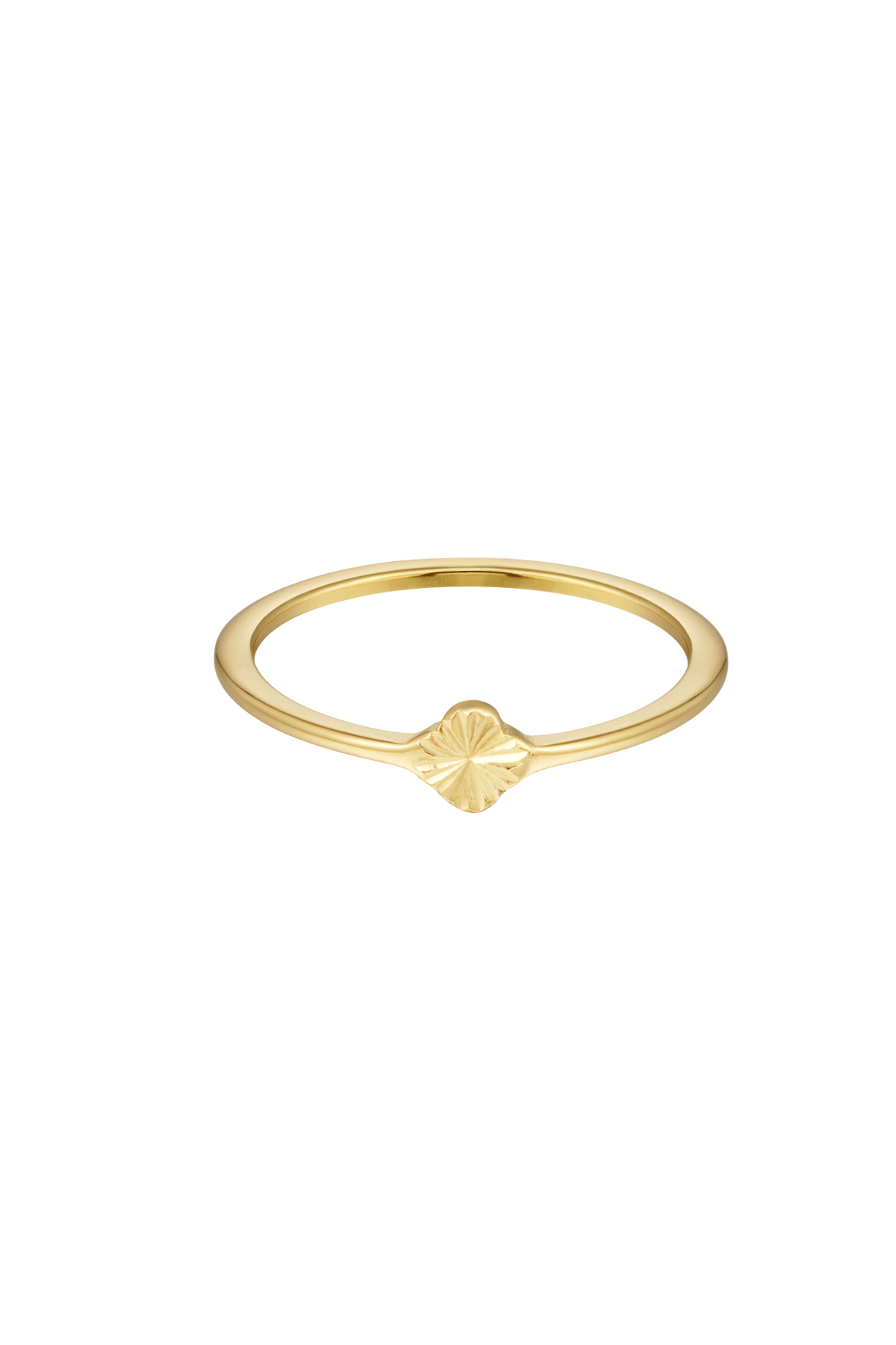 Ring 1 Blume - Gold