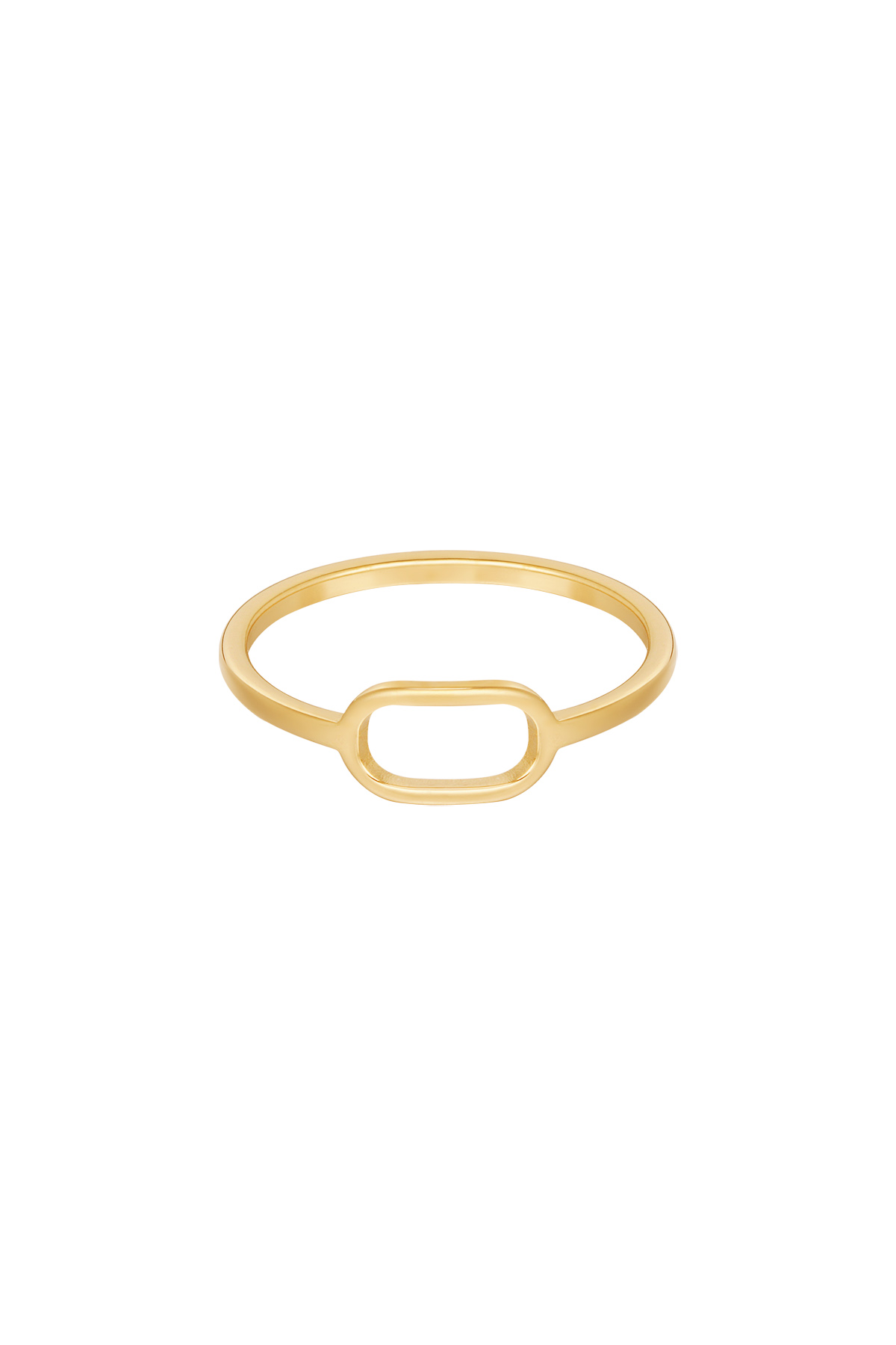 Ring cut out - gold 