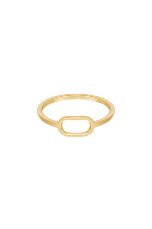 Ring cut out - goud h5 
